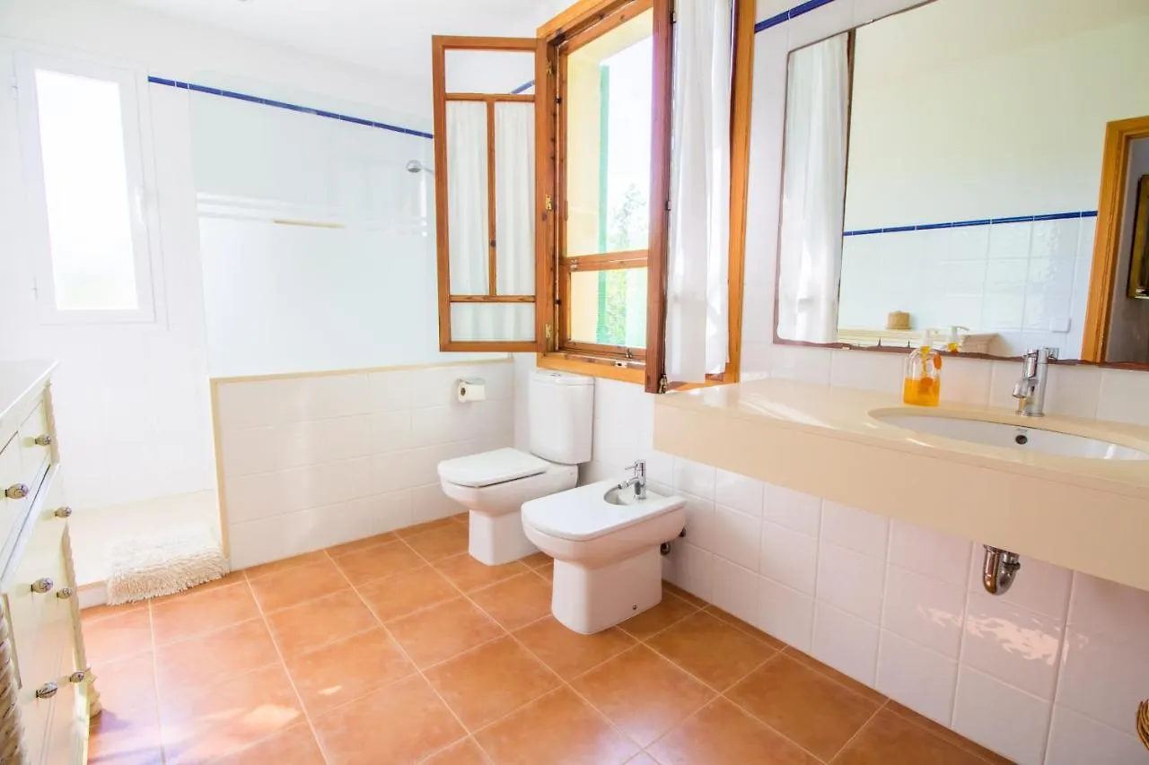 Preciosa Villa Tipica Mallorquina Con Wifi Y A/C 波连斯萨