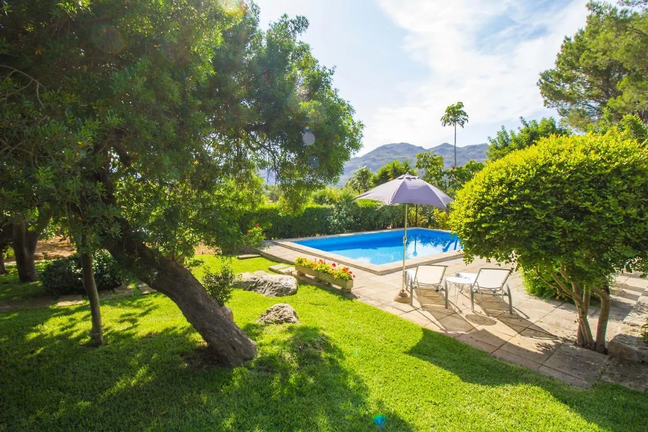 Preciosa Villa Tipica Mallorquina Con Wifi Y A/C Польенса